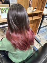 ダスティ 豊科駅前店(Dasty)&nbsp;ピンクが可愛い！お子様の初カラー