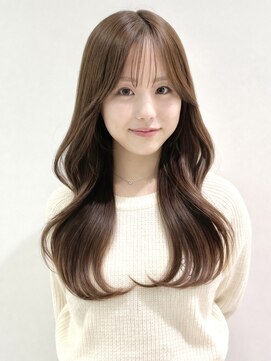 オーロ 塚口店(ORO) 美髪レイヤー/前髪顔まわりレイヤー/くびれミディアムレイヤー