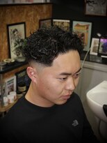 グラウンドタイガー(GROUNDTIGER)&nbsp;シャドーパーマ×スキンフェード