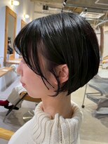 デュースヘア(DEUCE HAIR)&nbsp;レイヤーカットショートボブショートカット顔周りカット韓国30代