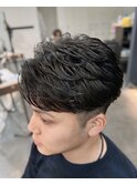 フェザーパーマ／フェザーショート