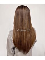 ロッソ ヘアアンドスパ 獨協大学前店(Rosso Hair&SPA)&nbsp;ナチュラルハイライト