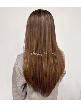 ロッソ ヘアアンドスパ 獨協大学前店(Rosso Hair&SPA) ナチュラルハイライト
