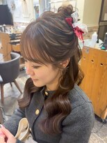 セットサロンエース(Set salon Ace)&nbsp;お団子ハーフアップ