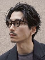 フィフス 天神大名(fifth) 天神ニュアンスパーマカルマパーマセンターパートガイルヘア緩め