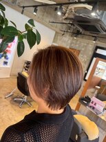 アップデート(up date)&nbsp;【update/HATTORI】 オレンジ×ベージュショート