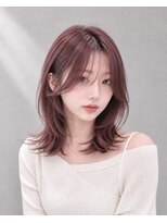 ネオリーブウリ 二子玉川店(Neolive uri) ダークパープルナチュラルショートミルクブラウン
