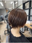 ショート×ウルフ【Natural leaf 仙台駅前店】
