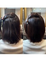 リライフ(Re:Life)&nbsp;髪質改善ヘアエステで癖も艶のあるスタイルに【Re:Life鴻巣】