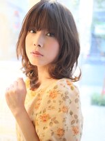 トレ(TRE)&nbsp;+animo南流山+ 重めバングが新鮮！ランダムカール