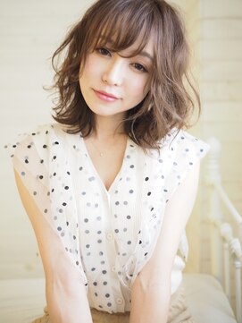 ヘアーデザイン アンジェロ インアルト(Hair Design Angelo In alto) 大人のふんわり【ブラウンベージュ】