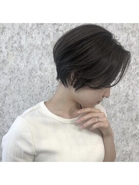 ノア ヘアデザイン 町田店(noa Hair Design) シャドウベースハイライト×ショート