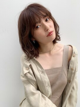 エディット トウキョウ(e.dit tokyo) 【MILK/MURIEL macoto】ココアブラウンマッシュウルフ