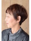 【SALON】ミセス ひし形ショート 青木晃平