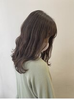 ツイギー 千舟店(TWiGGY)&nbsp;波ウェーブカール×チョコレートブラウン