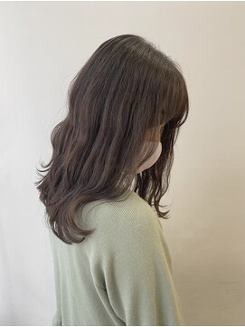 ツイギー 千舟店(TWiGGY) 波ウェーブカール×チョコレートブラウン