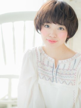 モッズ ヘア 福岡姪浜店(mod's hair) *mod's姪浜*…ダークアッシュレトロ小顔韓国マッシュショートe