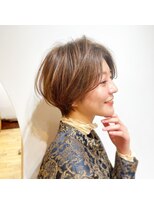 ラナ 渋谷(Lana)&nbsp;【Chill】大人かわいい季節のピンクベージュクールショートボブ