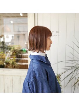 ヘアスペース リズム グリーン(Hair space Rizm green) 王道外はねボブ