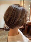 [大人女性サロン/広尾]ツヤカラー×大人ボブ