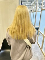 フレーム なんば店(FRAME)&nbsp;●抜きっぱなし風ブロンドカラー●