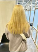 ●抜きっぱなし風ブロンドカラー●