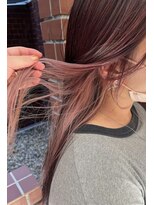 ユニ(uni)&nbsp;pinkインナーカラー/ハイトーンカラー/２０代/３０代/４０代