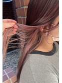pinkインナーカラー/ハイトーンカラー/20代/30代/40代