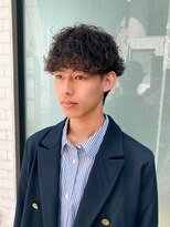 ルーカス(LUCAS)&nbsp;波巻きパーマで無造作マッシュ！！！