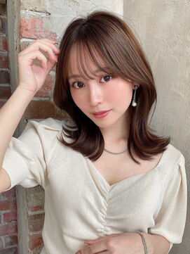 アフロート ルヴア(AFLOAT RUVUA) ＊20代30代40代◎大人可愛いふんわりカールくびれレイヤーカット