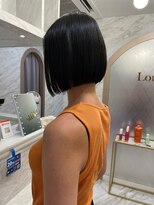 リール 銀座(R'EEL) 髪質改札×ぱつっとボブ