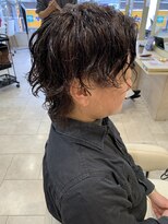 アッシュ 仙川店(Ash)&nbsp;多毛　クセ毛　白髪　50代女性　クセを活かしたウルフカット