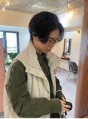 ハンサムショート×センターパート【横浜/横浜駅】