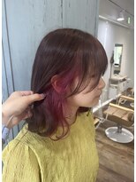 シュシュバイジャガラ 千葉駅北口店(chou chou byJAGARA)&nbsp;ピンクブラウン×イヤリングカラー[chouchou千葉・千葉駅]