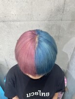 インク 渋谷(INK.)&nbsp;ピンクブルーツートン