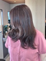 イェル(ELL.) くすみピンクカラーピンクブラウンピンクベージュ20代30代