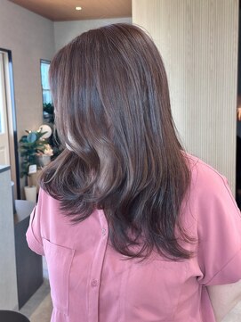 イェル(ELL.) くすみピンクカラーピンクブラウンピンクベージュ20代30代