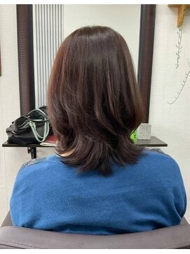 フラワー(flower) ミデアム、外ハネ