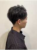 くせ毛ショート