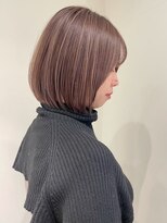 ゴカン バイ ジル ブラン 名古屋(Gokan by JIL BLAN) ハイライトバレイヤージュダブルカラーボブカット30代40代