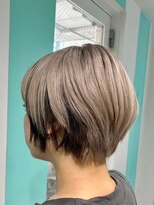 マティーナ ヘアー 池袋(Matina hair) 【デザインカラー×ミルクティーベージュ】池袋美容室