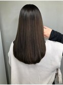 髪質改善＊ロングレイヤーグレーベージュ＊美髪【Zina船橋】