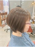 前下がりグラデーションボブ
