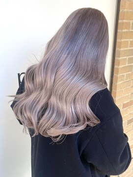 サンクマーケット 渋谷(cinq MARKET) 渋谷ミルクティーベージュハイトーンカラーヘーゼルベージュ30代