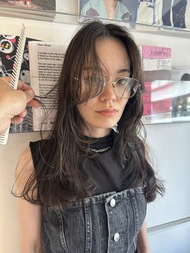 ムジーク(Musiiik) フリンジレイヤーと顔まわりのハイライト