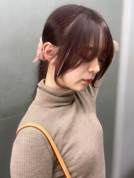 ジエクトカナウ 梅田 似合わせ顔周りカット◇フェイスレイヤー・姫カットレイヤー