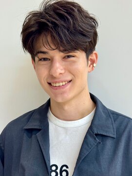 カーニバル 江古田(CARNIVAL) フェザーパーマメンズパーマサイドバックメンズショートカット