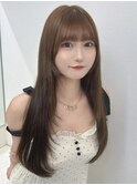 レイヤーカット/小顔レイヤー/くびれヘア/似合わせカット