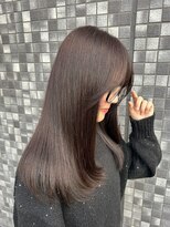 エニー(ENi)&nbsp;くびれヘア/アプリコットオレンジ/ハイライトカラー/辻堂