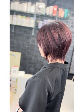 リール(THE RIRE.) ＊THE RIRE. レイヤーカット×チェリーピンク＊